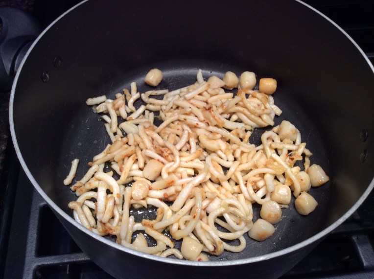 sea food risotto base